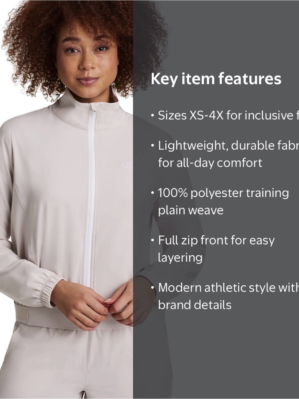 Courtside full zip jacket - Picture 3 of 11